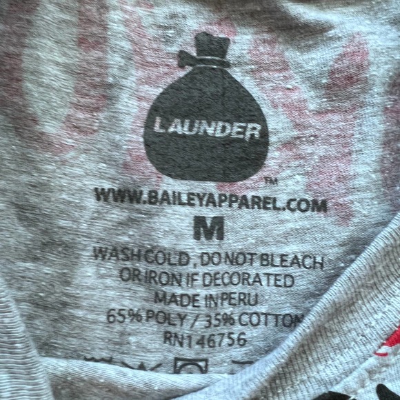 Launder Gray Medium "Savage" T-shirt Men - Picture 5 of 7